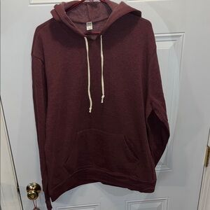 Alternative Apparel Burgundy Hoodie